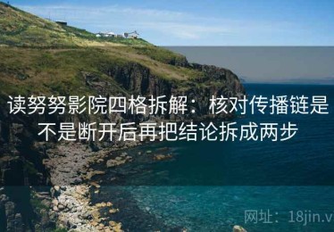 读努努影院四格拆解：核对传播链是不是断开后再把结论拆成两步